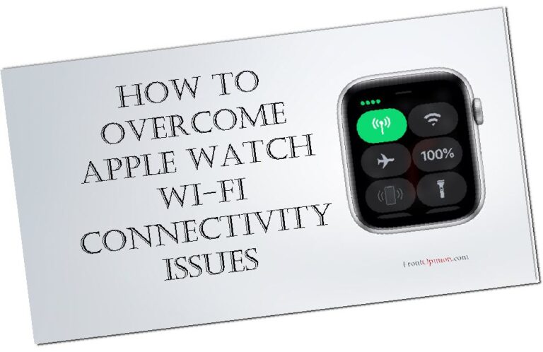 Apple Watch Wi-Fi Connectivity