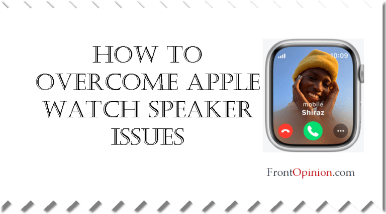 Apple Watch Speaker Issues