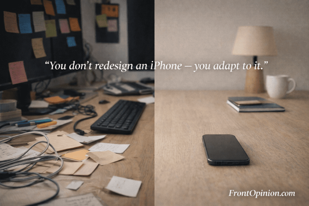 What I wish I knew before switching to an iPhone customization versus consistency