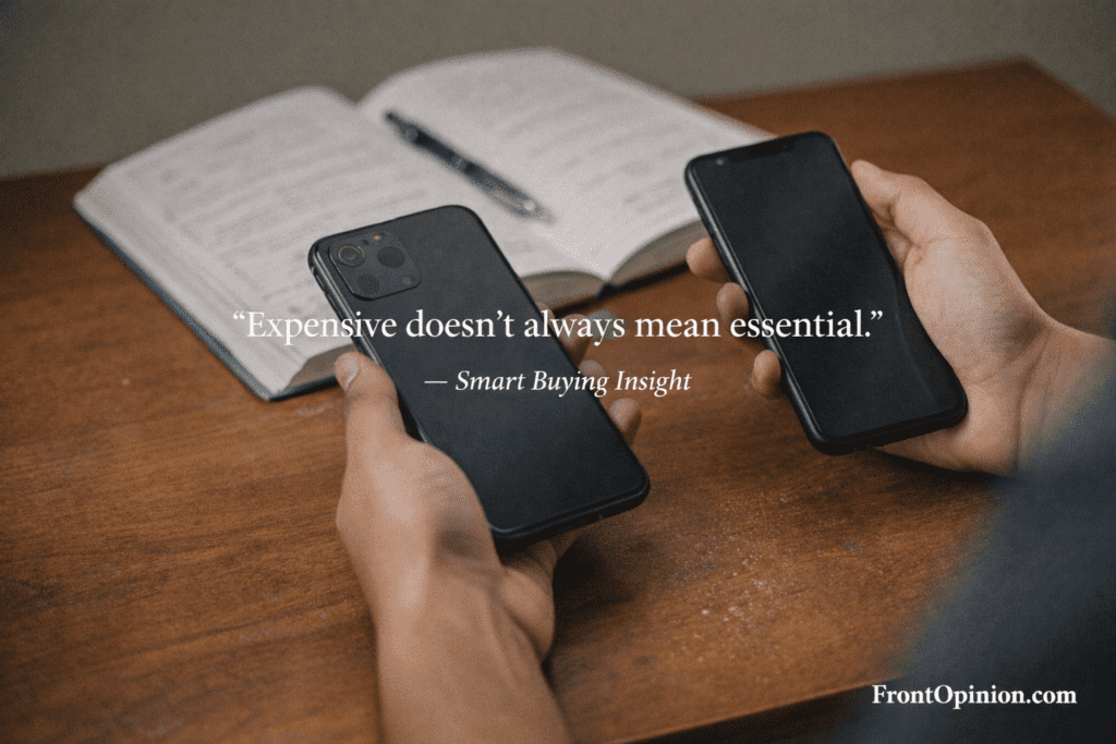 iPhone for students pros and cons showing value versus cost decision