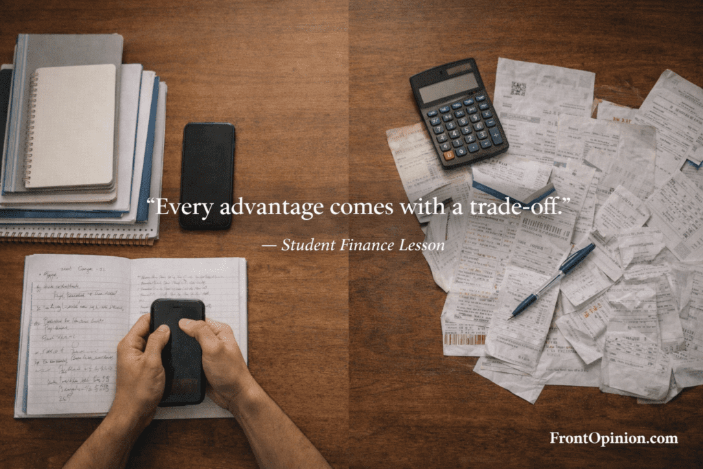 iPhone for students pros and cons visual comparison