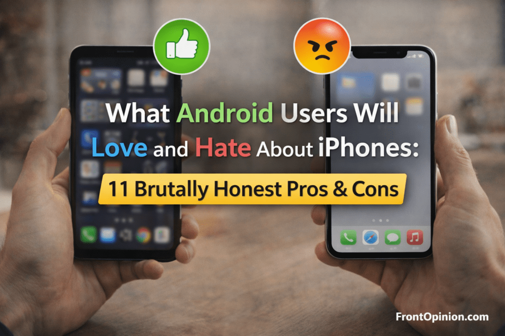What Android Users Will Love and Hate About iPhones