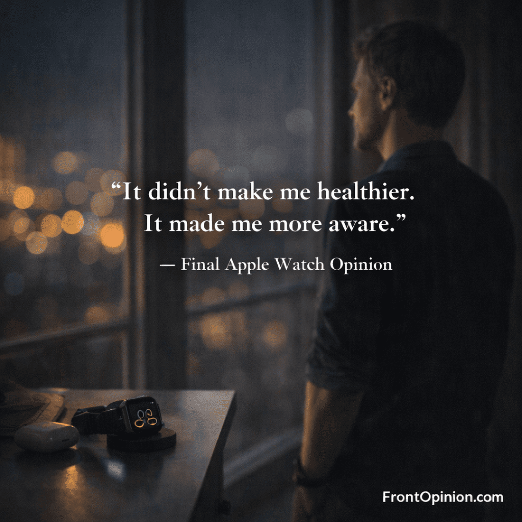 final verdict why I stopped wearing my Apple Watch