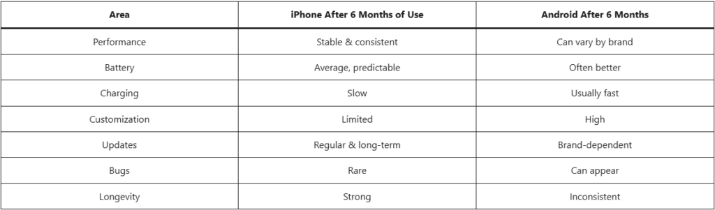 iPhone After 6 Months of Use