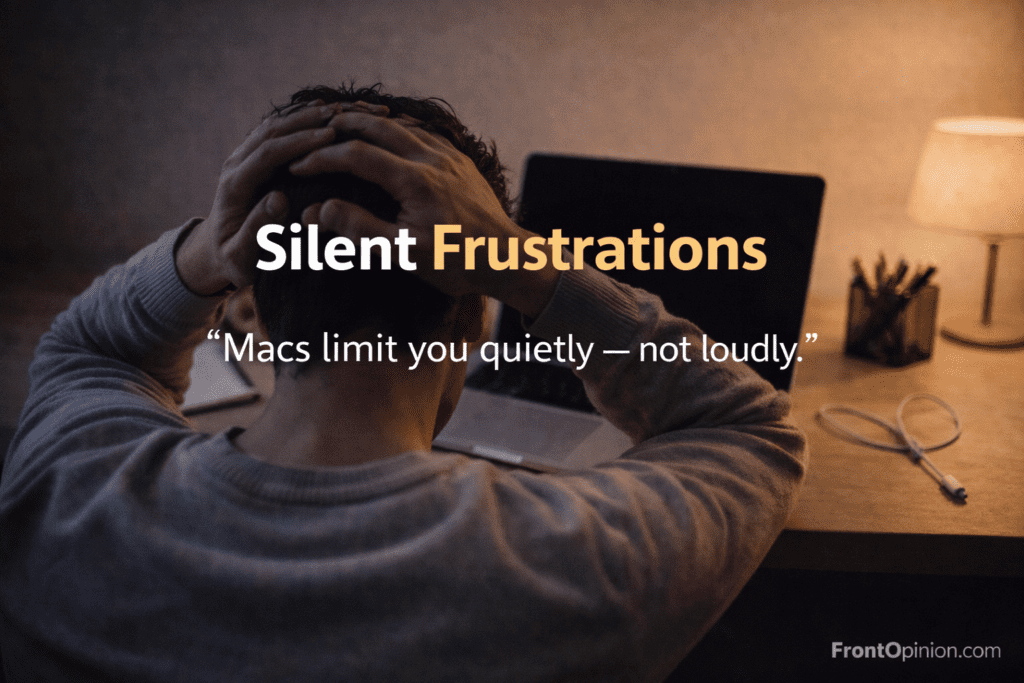 Mac daily use frustrations after one year experience