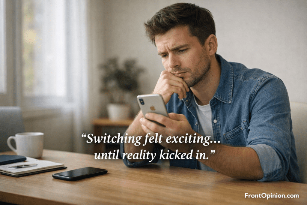 First experience after switching from Android to iPhone