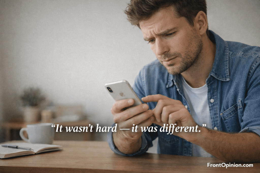 Learning curve while moving from Android to iPhone