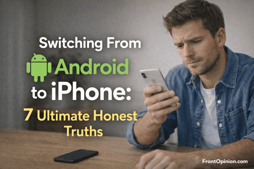 Switching From Android to iPhone: 7 Ultimate Honest Truths